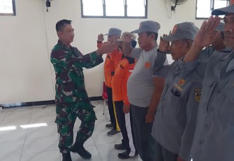 Tingkatkan kemampuan Linmas wilayah desa binaan 