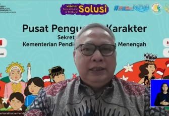 Kementerian Pendidikan Dasar dan Menegah (Kemendikdasmen), melalui Pusat Penguatan Karakter (Puspeka), menggelar webinar Sosialisasi Pengisian Instrumen Akhir Tahun Penguatan Karakter, Rabu (12/11)