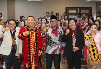 Wali Kota Lis Hadiri Syukuran Natal dan Tahun Baru