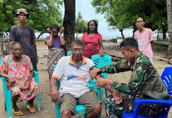 Satgas Pamtas Turun Langsung ke Desa