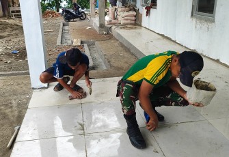 Dari Perbatasan untuk Kesehatan Warga, Pos Kewar Bangun Pustu