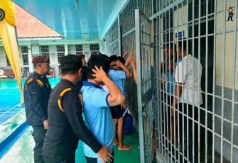 Rutan Pangkalan Brandan Gelar Razia Rutin.