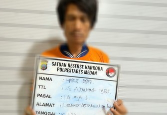 Diduga Pelaku Pengedar Narkotikan di Kec.Medan Tembung