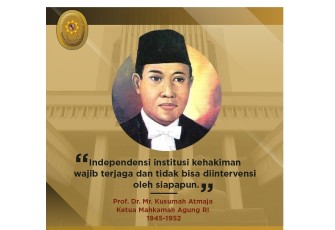 Prof. Dr Kusumah Atmadja, S.H