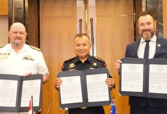 Pertemuan Indonesia-Australia Fisheries Surveillance Forum (IAFSF) ke-24, yang digelar di Jakarta. 