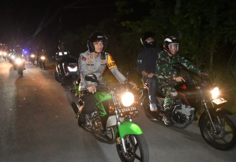 TNI - Polri di Ponorogo Bersinergi Lakukan Patroli Skala Besar.