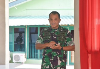 Dandim 1710/Mimika  Letkol Inf M. Slamet Wijaya, S. Sos., M.Han., M.A Berikan Pengarahan Kepada Anggota Staf Kodim