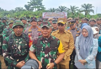 Komandan Korem 031/Wira Bima Brigjen TNI Sugiyono