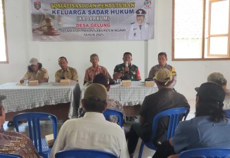 Babinsa Koramil 02/Paron Hadiri Sosialisasi Kadarkum