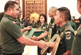 Penghargaan sebagai satuan kerja berpredikat Wilayah Bebas dari Korupsi (WBK), diserahkan langsung oleh Kepala Staf Angkatan Darat (Kasad), Jenderal TNI Maruli Simanjuntak, M.Sc.