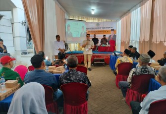 Anggota DPRD Jatim, Cahyo Harjo Prakoso saat reses Rabu (2/7/2025) sore. 