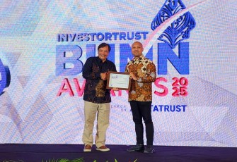 MIND ID dianugerahi penghargaan Excellence in Strategic Mining Consolidation dalam ajang BUMN Awards 2025 (Sumber: Mind Id)
