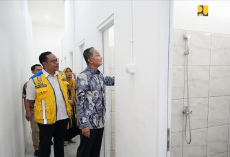 Menteri PU saat Tinjau Sekolah Rakyat Surakarta