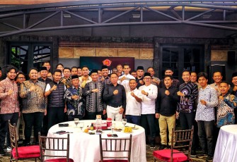 Panglima TNI Jenderal TNI Agus Subiyanto saat terima kunjungan silaturahmi dari Forum Muktamar Pemuda Islam