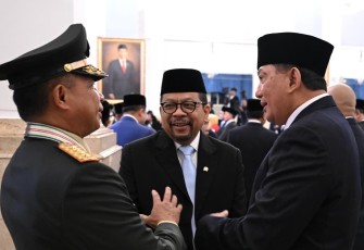 Panglima TNI saat Hadiri Penganugerahan Gelar Pahlawan Nasional oleh Presiden RI