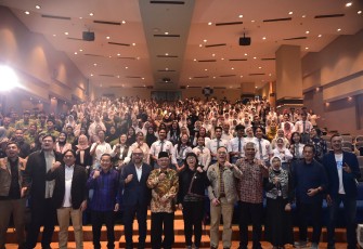 Peluncuran Online Scholarship Competition (OSC) Tahun 2025 di Universitas Trisakti, Jakarta, pada Kamis (21/8). 