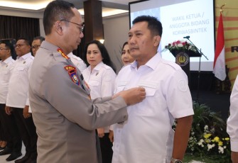 Pengukuhan Pengurus dan Rapat Kerja Daerah (Rakerda) periode 2025–2030 pada Selasa (16/12/2025), bertempat di Balai Tetap Setia PP Polri, Jakarta Selatan.
