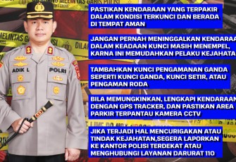Kapolres Oku Timur Polda Sumsel AKBP Adik Listiyono.S,I.K,.M,H.