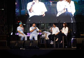 Sesi Talk Show bersama Awang Adjiewasita, Sadana Agung, dan Carliena Alexandra di gelar Inaugurasi OMB UKSW 2025