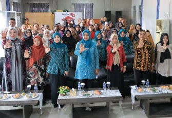 Sosialisasi Pemantapan Pelaksanaan Aksi Konvergensi Tingkat Kabupaten Bintan, bertempat di Aula Kecamatan Gunung Kijang, Kamis (1109).