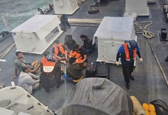  8 ABK WNI saat diselamatkan