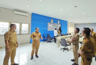Wagub Nyanyang saat Tinjau BLK Tanjungpinang