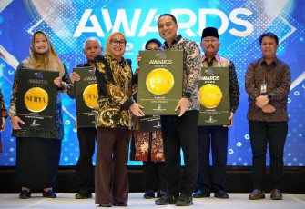 Wamenkop Farida Farichah dalam talkshow bertajuk ‘Kopdes Merah Putih, Asta Cita, Perekonomian Jawa Timur,’ di Jawa Timur (Jatim), Kamis (27/11/2025).