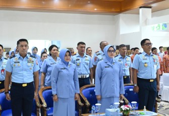 Rapat Paripurna PIA Ardhya Garini Cabang 7/D.II Lanud Sultan Hasanuddin