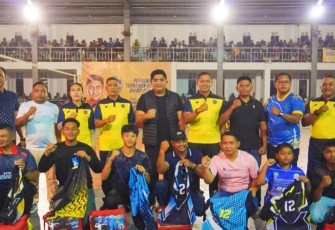 Bupati Bintan Roby Kurniawan SPWK Tutup Turnamen Bola Voli Bupati Cup 2025