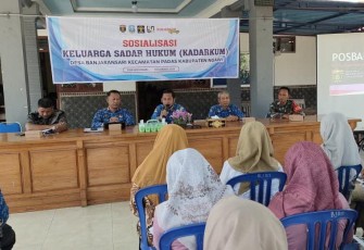 Babinsa Koramil 04/Padas Hadiri Sosialisasi Kadarkum