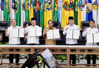 Kementerian ATR/BPN Teken Nota Kesepahaman dengan 4 K/L untuk Perkuat Sinergi Tata Kelola Pertanahan dan Tata Ruang