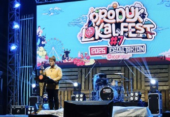 Menteri Ekonomi Kreatif/Kepala Badan Ekonomi Kreatif (Ekraf), Teuku Riefky Harsya Hadiri Produk Lokal Fest 7