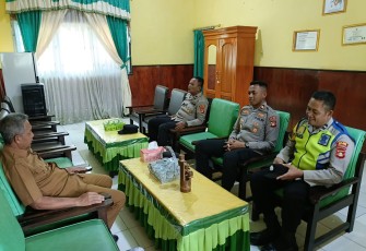 Kapolsek Belitang III Sambangi SMA Negeri I Belitang III