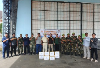 Sat intelkam Polres Bintan Laksanakan Bakti Sosial 