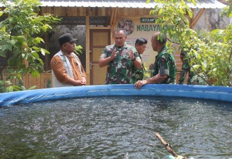 Danrem 081/DSJ Dorong Kemandirian Pangan di Trenggalek