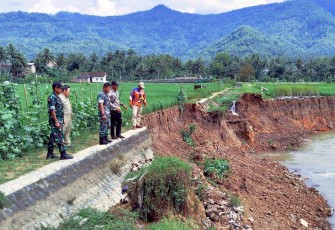 Pasca Banjir di Desa Kertosono