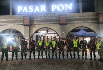 Sinergi TNI dan Banser di Trenggalek