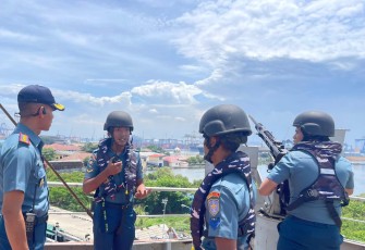  KRI Tanjung Kambani-971 Laksanakan Uji Kompetensi Prajurit 