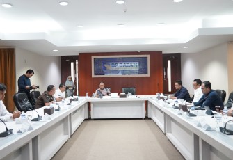Rapat usulan pemberdayaan masyarakat pesisir dan pulau kecil di Rempang-Galang, Kamis (23/1/2025).