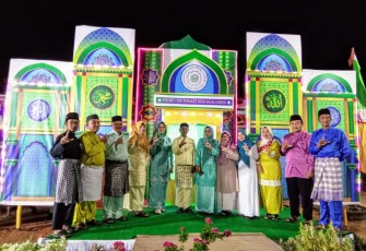 Pembukaan STQ ke VIII Desa Kuala Raya Jumat 17 Januari 2025.