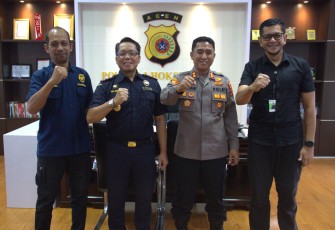 Bea Cukai Lhokseumawe Jalin Sinergi dengan Kapolres Lhokseumawe yang Baru