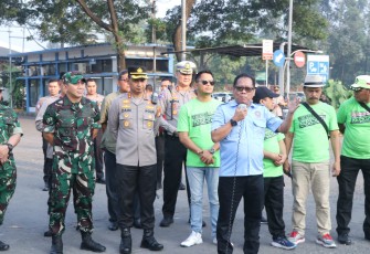 Dandim 0506/Tgr Lakukan Pengamanan Buruh Dari Tangerang-Jakarta