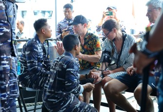 WNA Korban KM Putri Papua Ungkap Rasa Syukur Usai Diselamatkan TNI AL