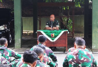  Komandan Kodim (Dandim) 0806/Trenggalek, Letkol Czi Yudo Aji Susanto, S.Sos., M.A., kembali menegaskan pentingnya peran TNI dalam mendukung program strategis pemerintah