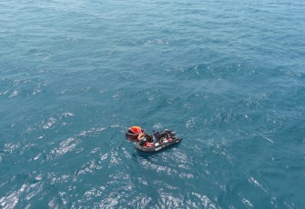 Penyelamatan Korban Kapal Tenggelam di Perairan Banten