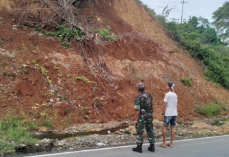 Satgas TMMD ke 124 Kodim 0408/BS Komsos Dengan Tokoh Pemuda