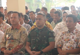 Dandim Madiun Hadiri Sosialisasi Perubahan Sistem Penyaluran Pupuk Bersubsidi