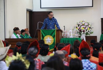 Wamendagri Bima Arya Hadiri HUT Ke-105 Gedung Gereja Zebaoth Bogor