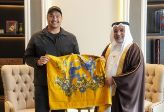 Menpora Dito Terima Dubes Ahmed Abdulla