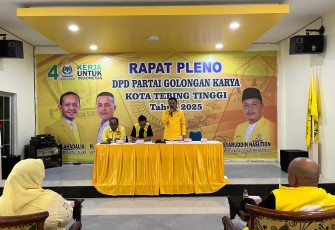Golkar Tebing Tinggi Dukung Musa Rajekshah Pimpin Sumut 